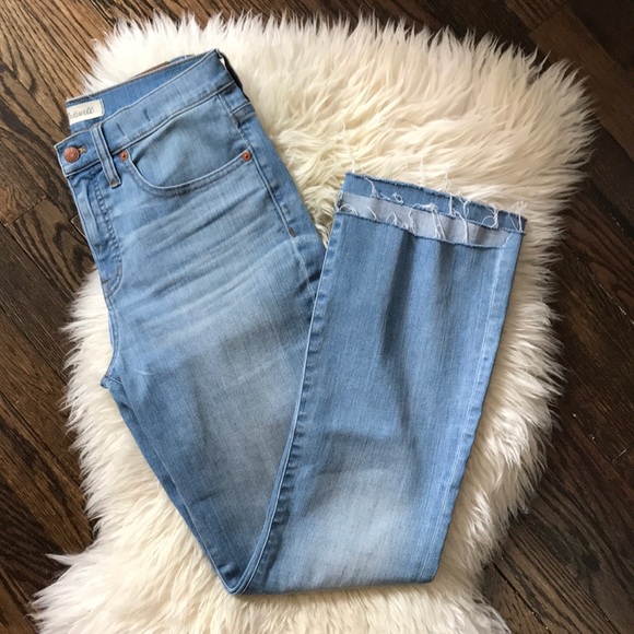 Madewell Denim - Cali-Demi boot step hem edition (tall)